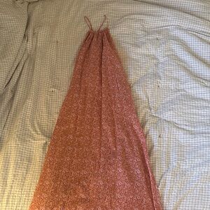 Universal Thread Pink Floral Midi Dress